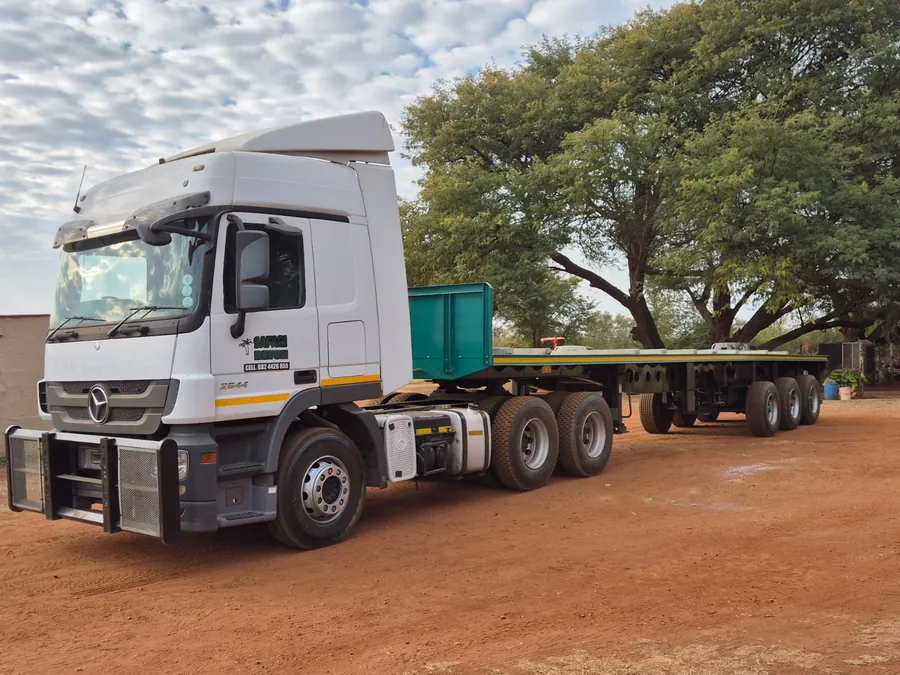 Precast concrete delivery to a construction site